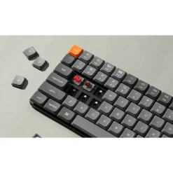 Teclado para Mac y Windows Keychron K3 Max Slim ISO-ES Hot-Swappable Switch Low Profile Optical Red Wireless