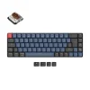 Teclado para Mac y Windows Keychron K7 Pro ISO-ES RGB Hot-Swappable Switch Low Profile Mechanical Brown Wireless