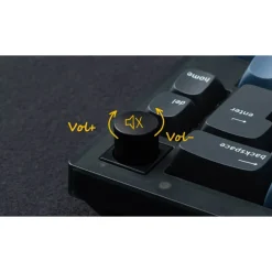 Teclado para Mac y Windows Keychron V2 ISO-ES RGB Hot-Swappable Switch K Pro Red