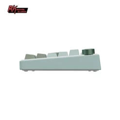 Teclado para Mac y Windows Royal Kludge RKR75 ISO-ES Hot-Swappable Switch Brown Skycyan