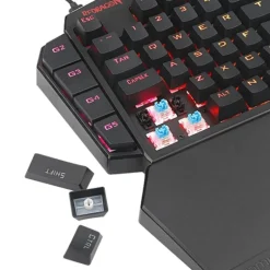 Teclado Redragon Diti Gaming RGB Blue Switch Negro