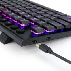 Teclado Redragon Horus 621 Gaming RGB Wireless Switch Red Negro