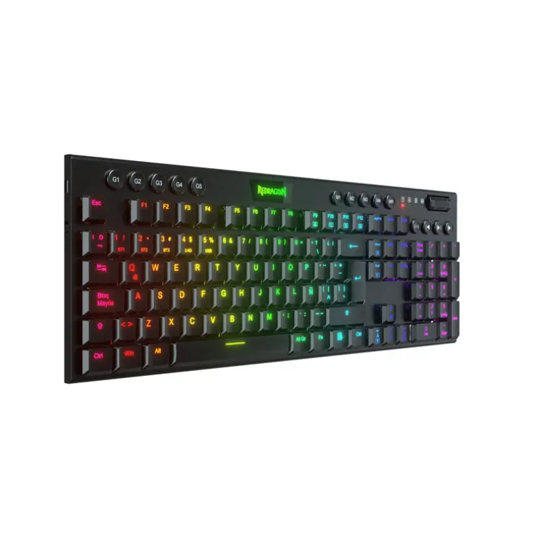 Teclado Redragon HORUS Gaming Wireless RGB Red Switch Negro