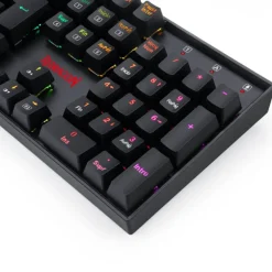 Teclado Redragon Mitra Gaming RGB Red Switch Negro