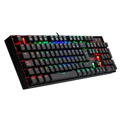 Teclado Redragon Mitra Gaming RGB Blue Switch Negro