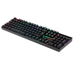 Teclado Redragon Mitra Gaming RGB Blue Switch Negro