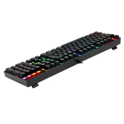 Teclado Redragon Mitra Gaming RGB Blue Switch Negro