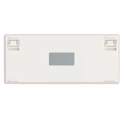 Teclado Royal Kludge R75 Hot Swap Switch Cream Pink Melody