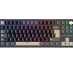 Teclado Royal Kludge R87 Pro ISO-ES RGB Hot-Swappable Switch Brown Phantom