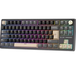 Teclado Royal Kludge R87 Pro ISO-ES RGB Hot-Swappable Switch Brown Phantom