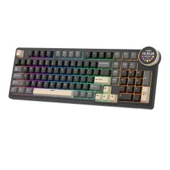 Teclado Royal Kludge RKN99 Tri Mode ISO-ES RGB Hot-Swappable Switch Violet Phantom