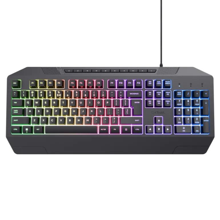 Teclado Trust GXT 836 Evocx Illuminated Gaming