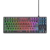 Teclado Trust GXT 833 Thado TKL RGB Negro