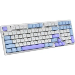 Teclado VGN V98Pro V2 ANSI RGB Hot-swappable Kailh Blueberry Cream Switch