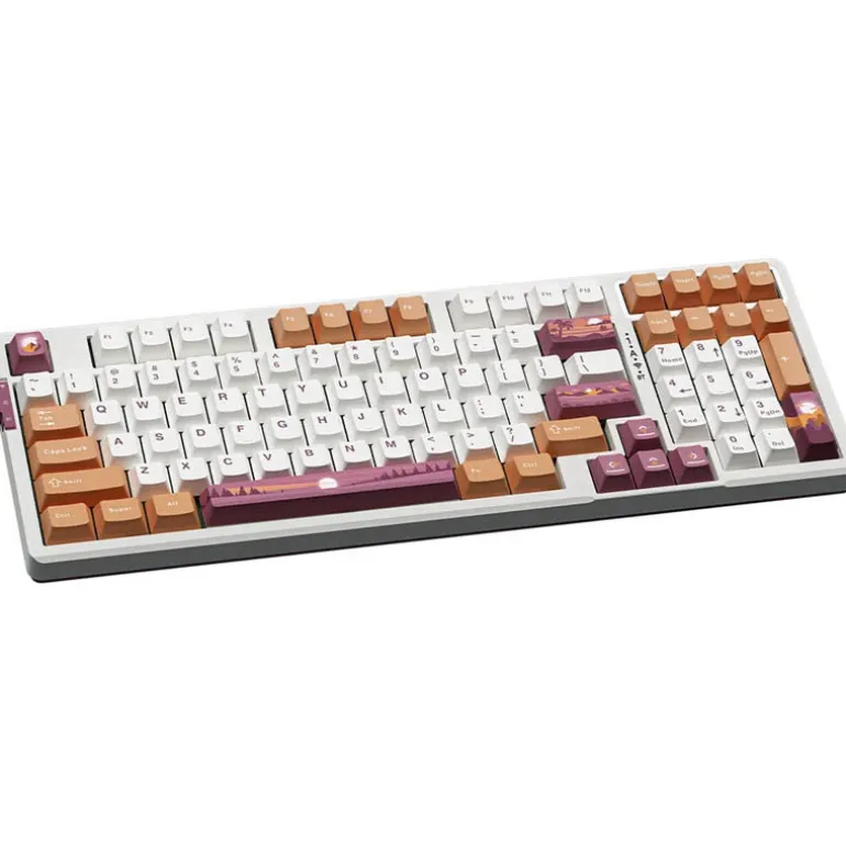 Teclado VGN V98Pro V2 ANSI RGB Hot-swappable Blueberry Ice Cream Switch