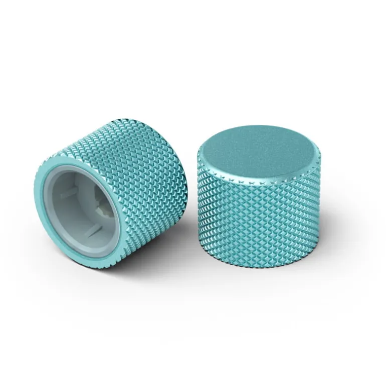 Teclados Custom Glorious PC Master Race GMMK Pro Rotary Knob Aguamarina