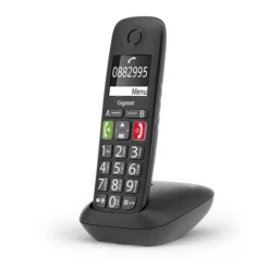 Teléfono Fijo Gigaset E290 DECT Negro