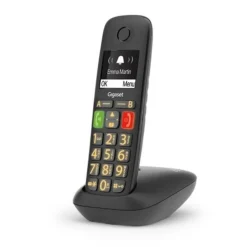 Teléfono Fijo Gigaset E290 DECT Negro