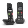 Teléfono Fijo Gigaset E290 Inalámbrico DECT Duo Negro