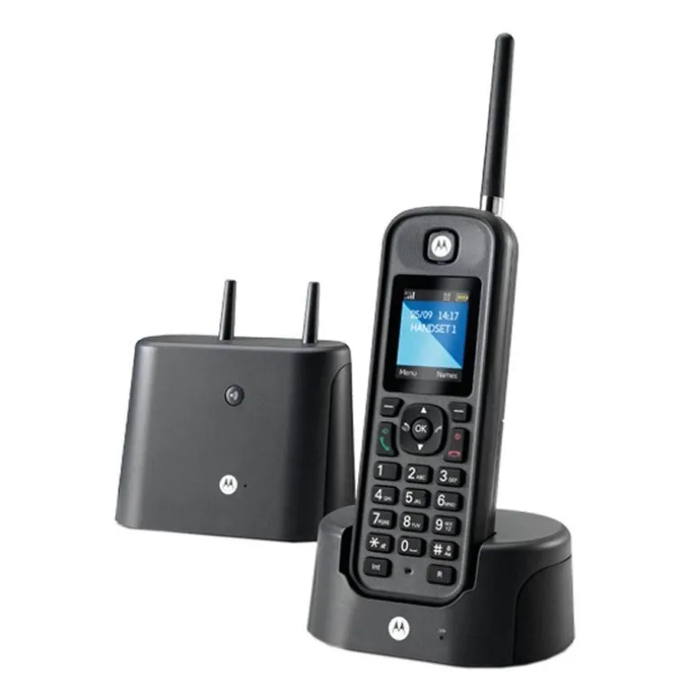 Teléfono Fijo Motorola O201 DECT Negro