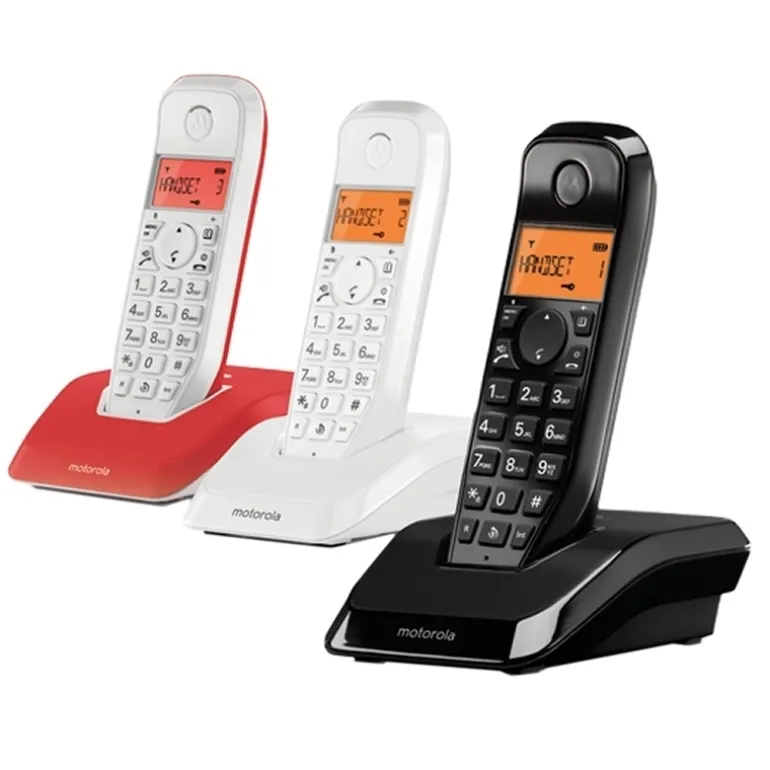 Teléfono Fijo Motorola S1203 DECT Trio