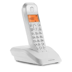 Teléfono Fijo Motorola S1202 DECT Duo Blanco