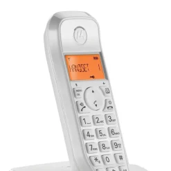 Teléfono Fijo Motorola S1202 DECT Duo Blanco