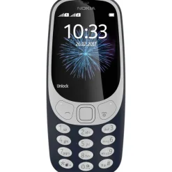 Teléfono Móvil Nokia 3310 2.4" 16MB 16MB 2G Azul Oscuro