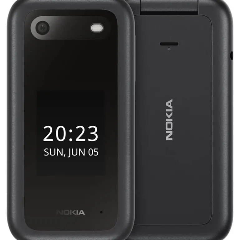 Teléfono Móvil Nokia 2660 Flip 2.8" 48MB 128MB 4G Negro