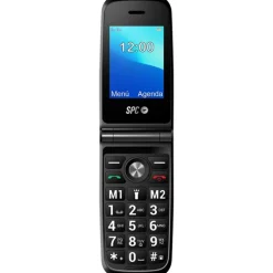 Teléfono Móvil SPC Titan Con Tapa Para Personas Mayores Negro