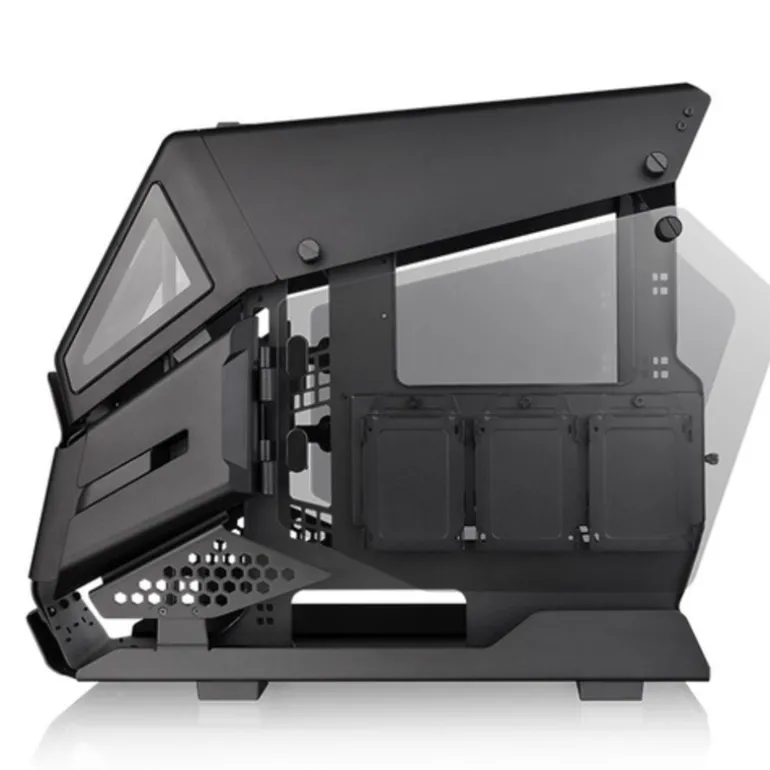 Thermaltake AH T200 Negro Cristal Templado - Caja/Torre