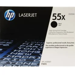 Tóner HP CE255X Nº 55X Laser Negro
