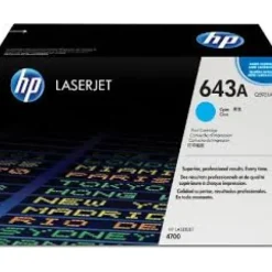 Tóner HP Q5951A Nº 643A Azul