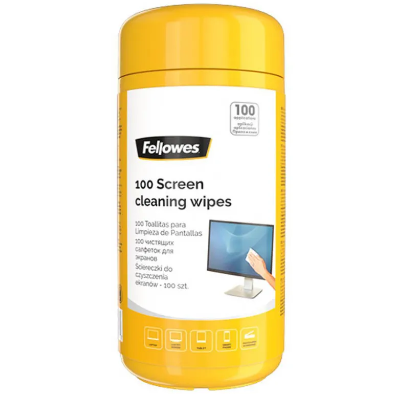 Toallitas Fellowes Toallitas limpiadoras Monitor