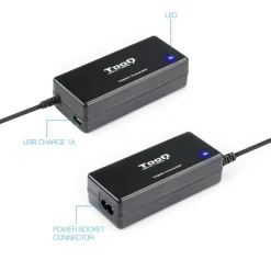 Tooq 65BS02AT Automático 65W - Cargador Portátil