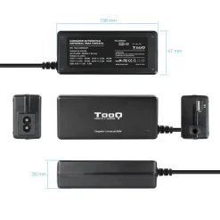 Tooq 65BS02AT Automático 65W - Cargador Portátil