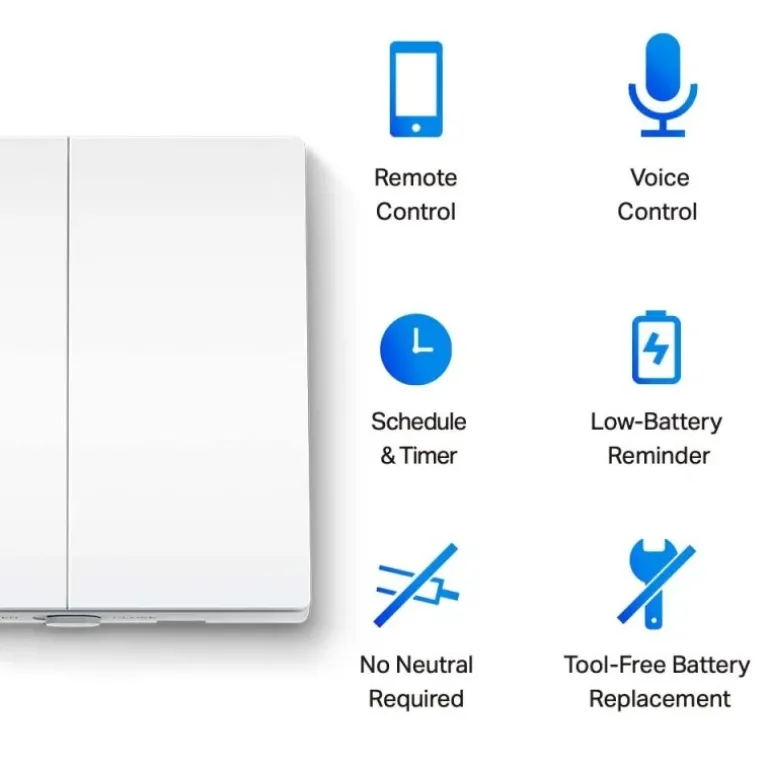 TP-Link Tapo S220 Interruptor Pared Inteligente WIFI