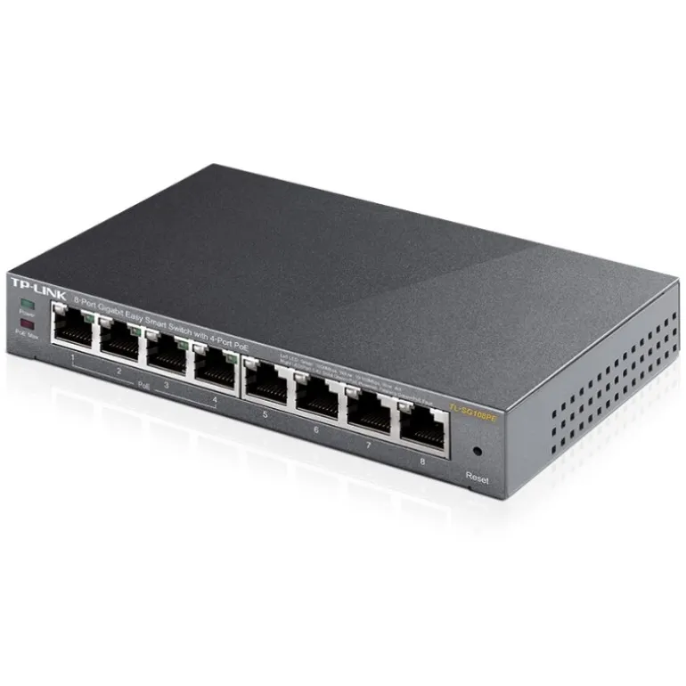 TP-Link TL-SG108PE 8 Puertos RJ45 - Switch