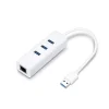 TP-Link UE330 USB 2 En 1 Hub 3 Puertos USB 3.0 - Adaptador Red