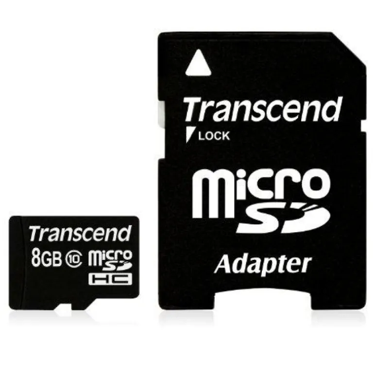 Transcend TS8GUSDHC10 8GB CL10 - Tarjeta MicroSD