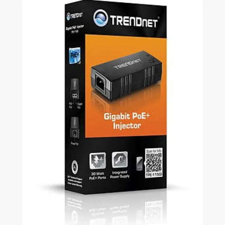 TRENDnet PoE Gigabit TPE-115GI - Inyector/Adaptador