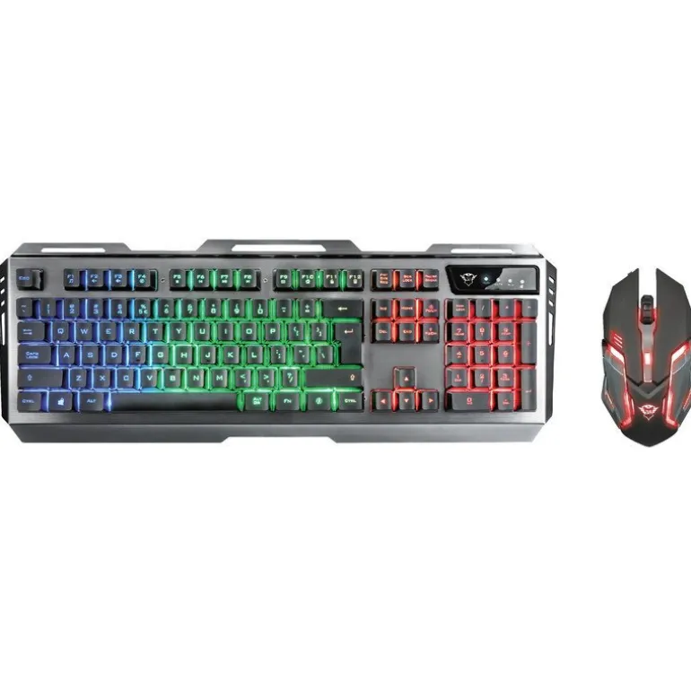Trust GXT 845 Tural Teclado + Ratón Gaming - Combo