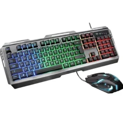 Trust GXT 845 Tural Teclado + Ratón Gaming - Combo