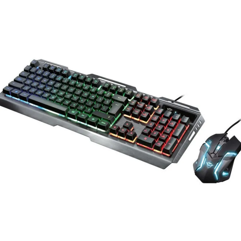 Trust GXT 845 Tural Teclado + Ratón Gaming - Combo