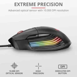 Trust GXT 940 Xidon RGB Gaming 10.000Dpi - Ratón