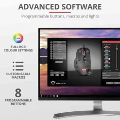 Trust GXT 940 Xidon RGB Gaming 10.000Dpi - Ratón