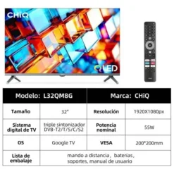 TV/Televisión ChiQ L32QM8T 32