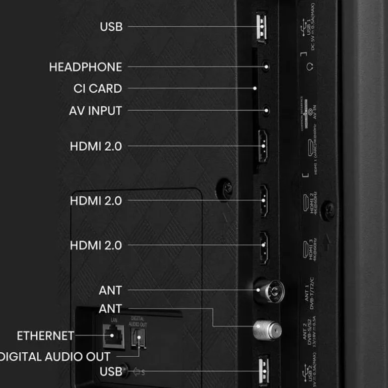 TV/Televisión Hisense 55A7KQ 55" Smart TV QLED 4K HDR10 Plus