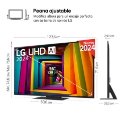 TV/Televisión LG AI 55UT91006LA 55