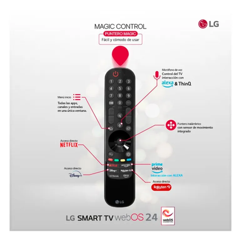 TV/Televisión LG AI 55UT91006LA 55" Smart TV LED UHD 4K 60Hz HDMI 2.1 HDR